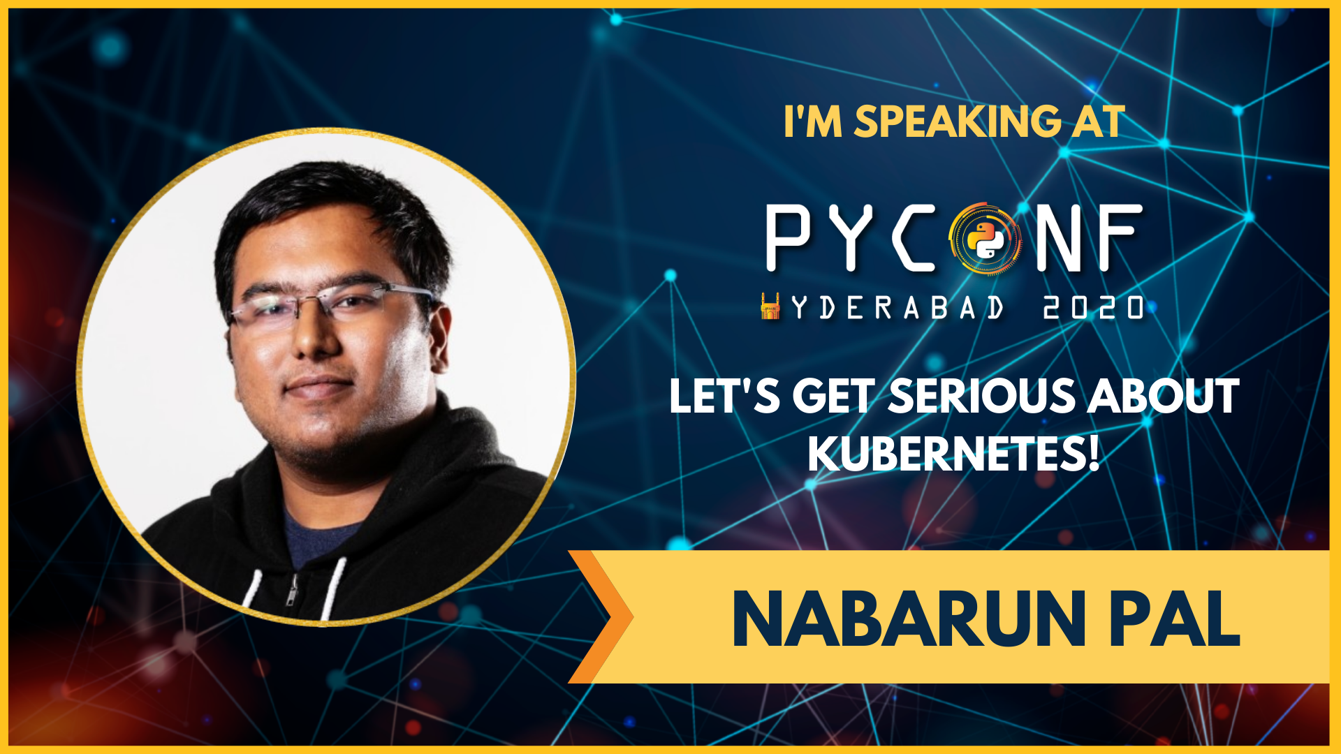 Pyconf Posters to be shared with Speakers: I'm speaking at PyConf Hyd · Issue ...