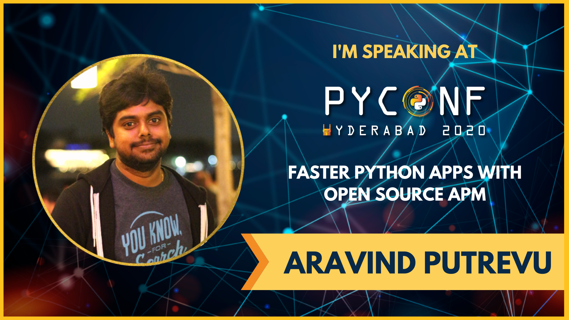 Pyconf Posters to be shared with Speakers: I'm speaking at PyConf Hyd · Issue ...