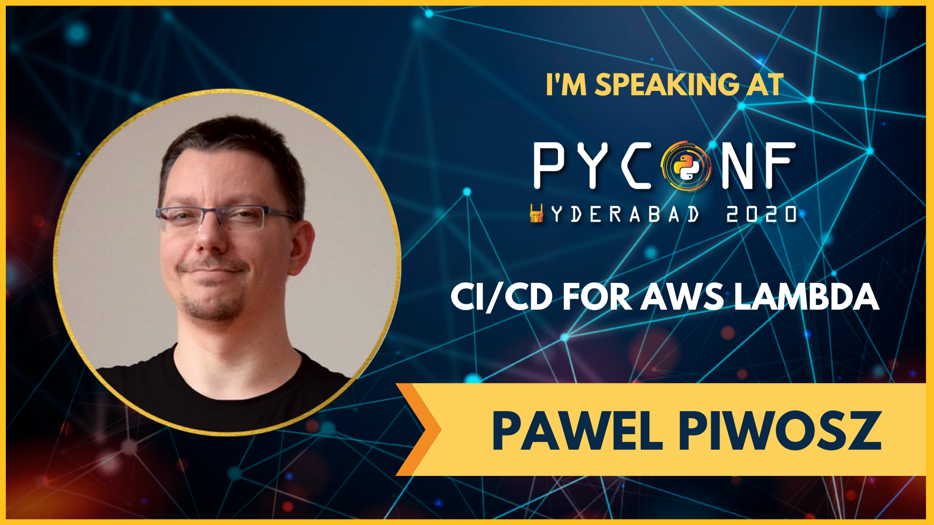 Pyconf Posters to be shared with Speakers: I'm speaking at PyConf Hyd · Issue ...