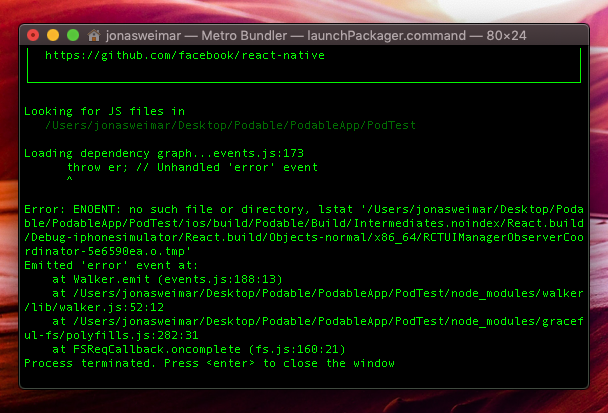 Bundle Error after installing the package · Issue #415 · react-native ...