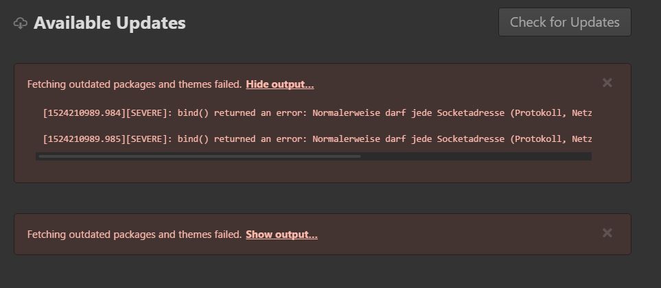 Atom is not updating itself · Issue #17184 · atom/atom · GitHub