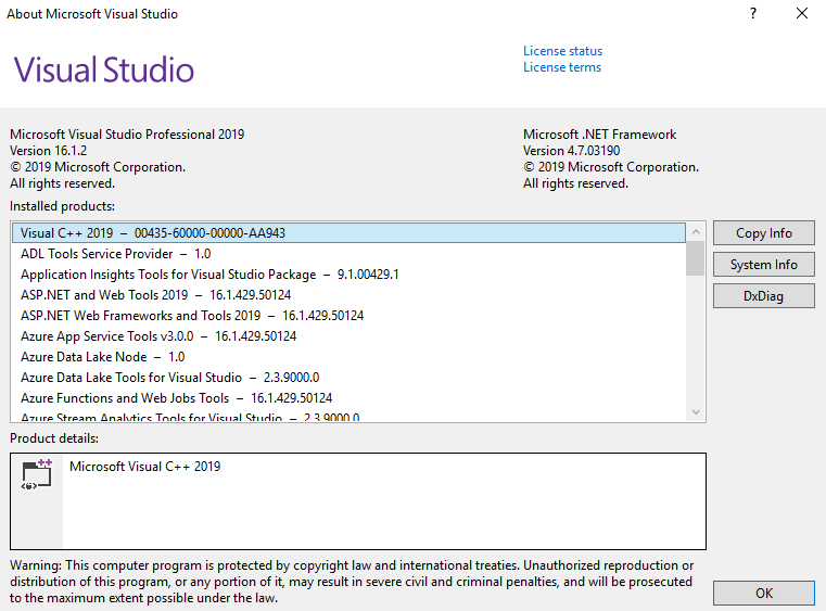 unhandled exception when VS2019 WPF XAML Editor's window is open ...