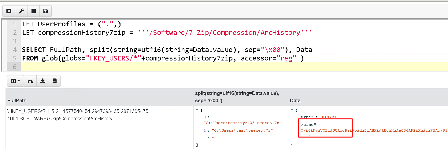 base64decode produced Null · Issue #906 · Velocidex/velociraptor · GitHub