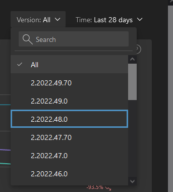 Version Number Reporting Improvements Issue 2455 Microsoft
