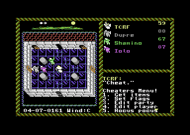 ultima_vi_-_c64_cheaters_menu