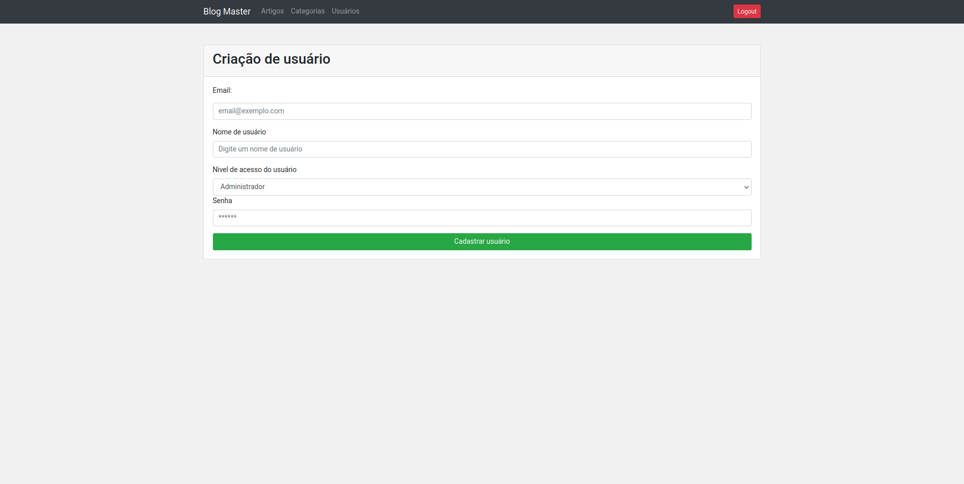 GitHub - Gustavo-Alberico/BlogNodejs: Blog criado em NodeJs + Express ...