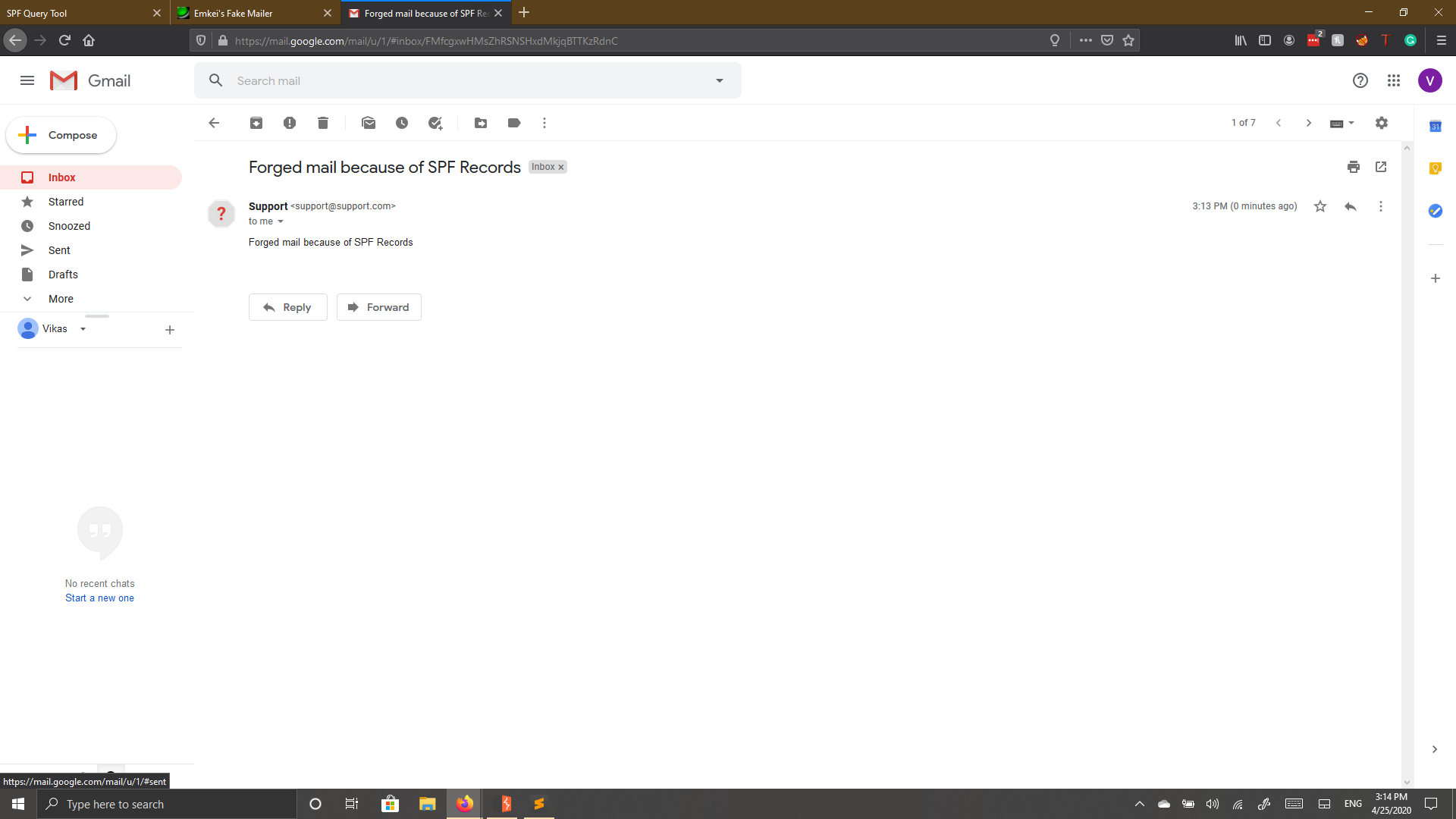 Vulnerability Report(SPF Reords) · Issue 33 · RoamResearch/issues