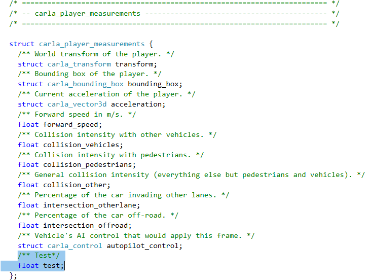 Add an int data to measurements and send to client · Issue #891 · carla ...