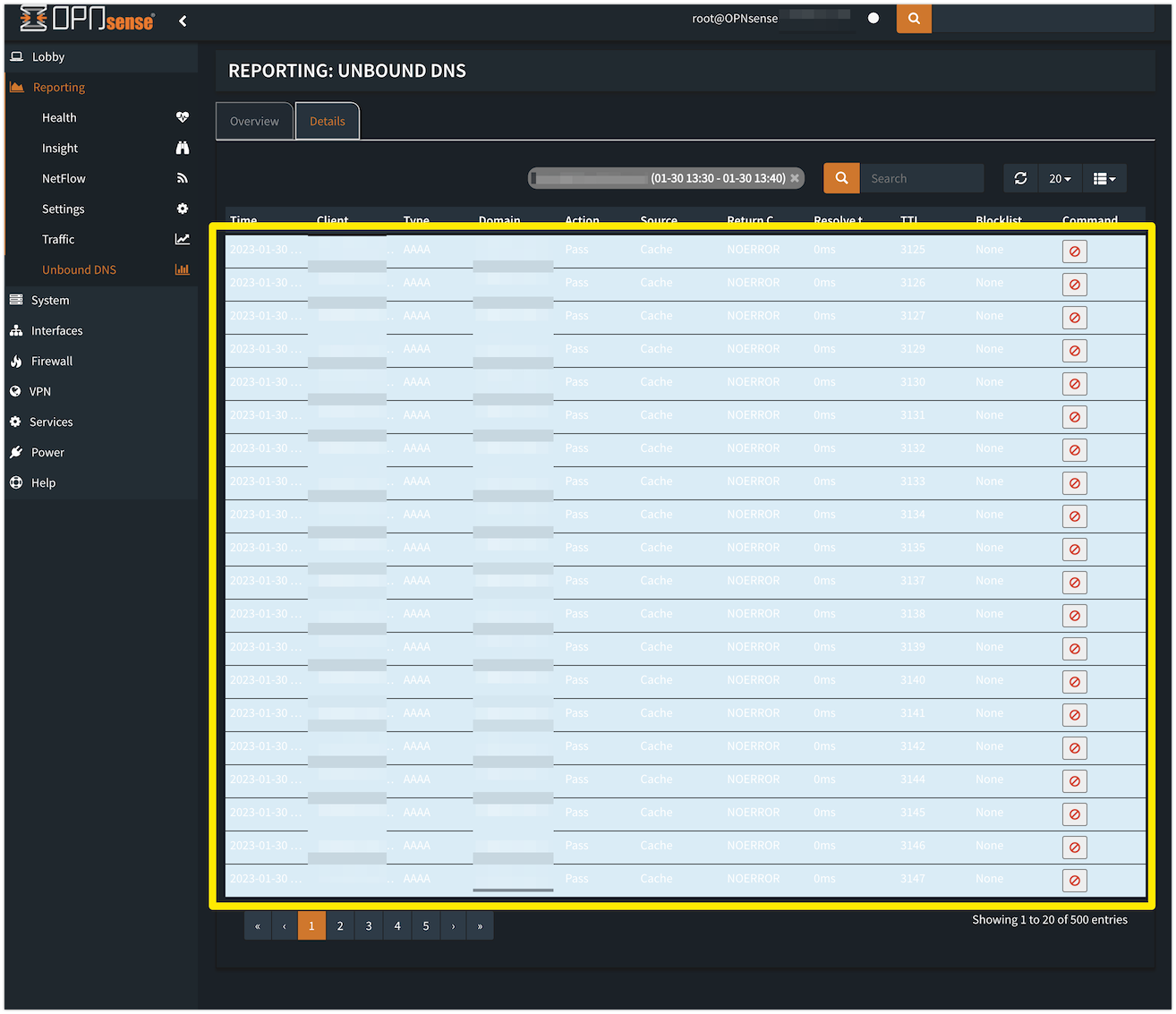 os-theme-vicuna : Low color contrast on Unbound DNS reporting pages ...