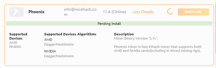Daggerhashimoto Phoenix Is Not Supported For Nvidia Gtx 1050ti When I Install Phoenix From Plugins I Got Error Notification New Version Of Phoenix Was Not Installed Please Fix My Problem Thank You