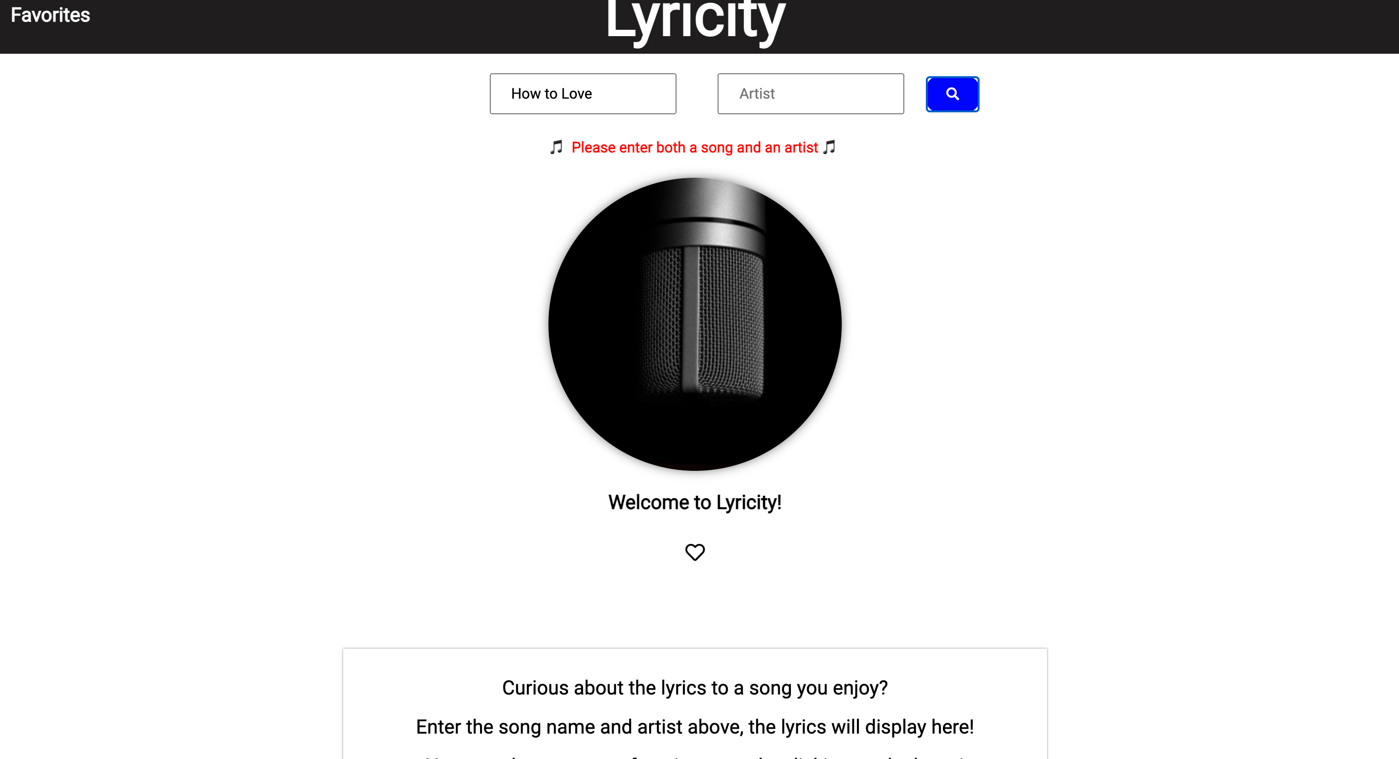 GitHub mlcohan/Lyricity This application is a webbased app that