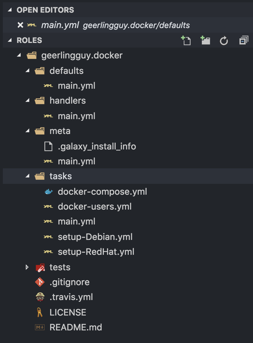 Support for Ansible file icons - issue. · Issue #1681 · vscode-icons ...