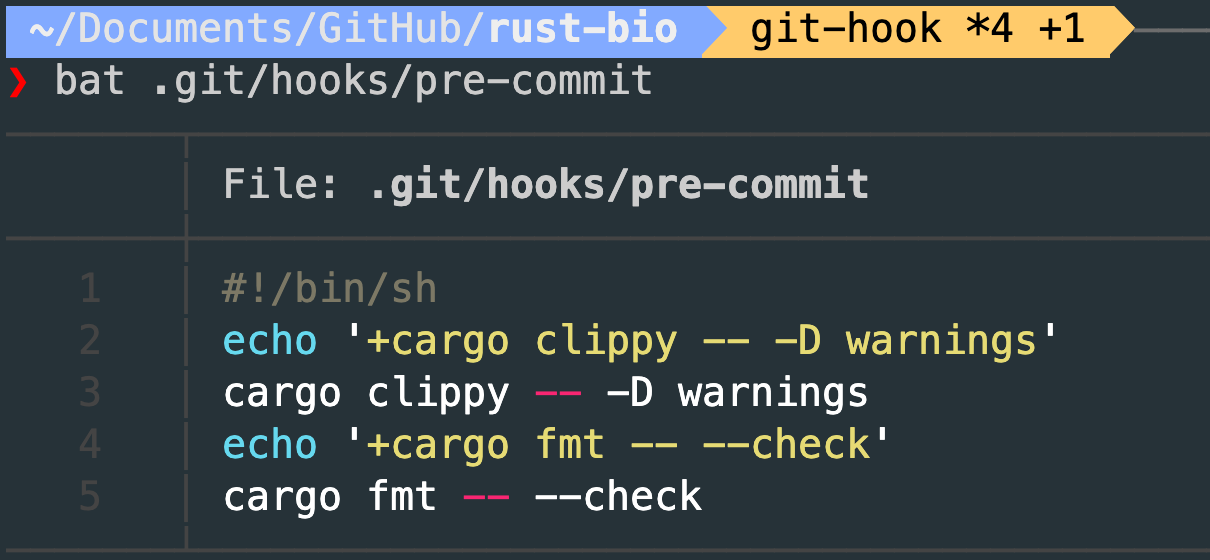 Use Git Hooks Issue 369 Rust Bio Rust Bio Github Use Git Hooks Issue 369 Rust Bio Rust Bio Github