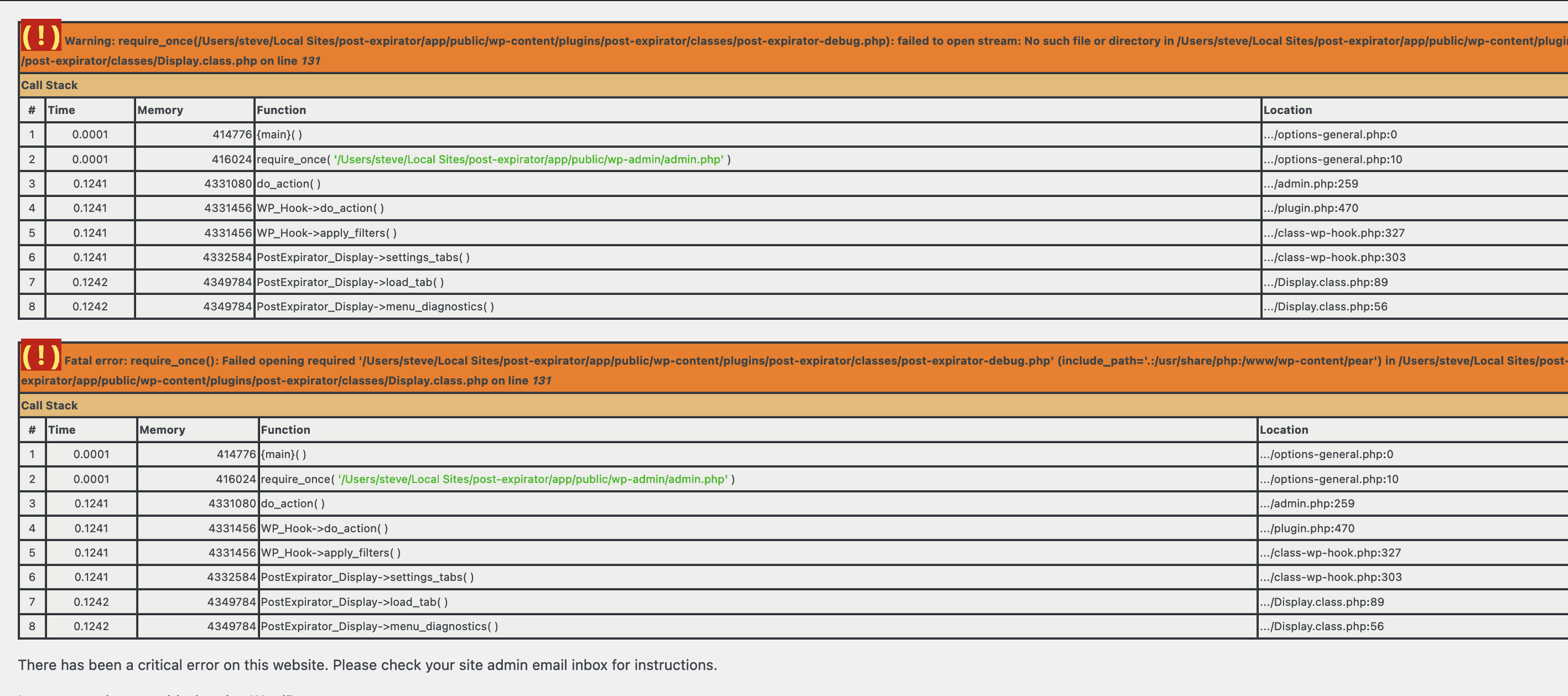 Error on purging debug log · Issue #135 · publishpress/PublishPress ...
