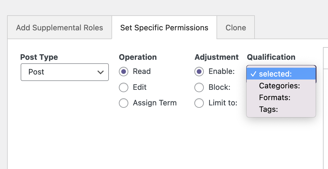 UI Redesign for a more unified presentation of Roles, Permissions ...