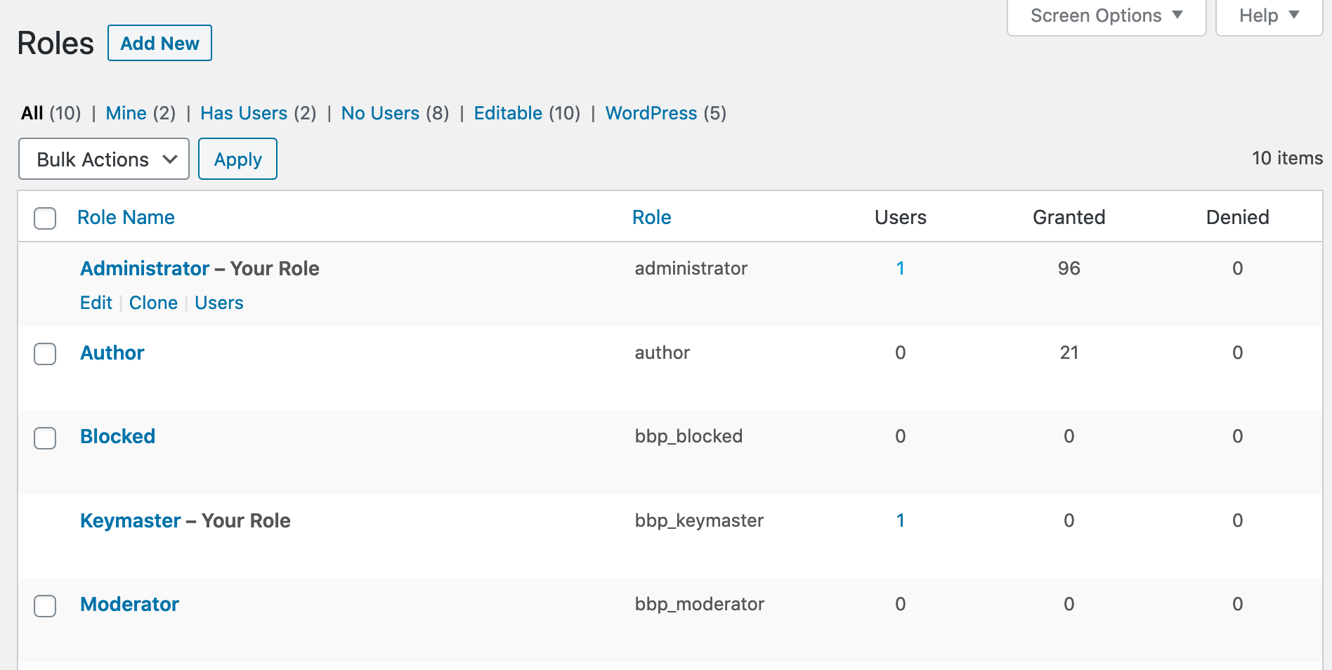 Create a New Roles Screen · Issue #33 · publishpress/PublishPress ...