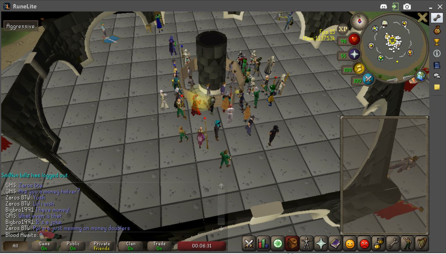 Client Size Stays Reduced After Opening Side Panels Issue 1874 Runelite Runelite Github