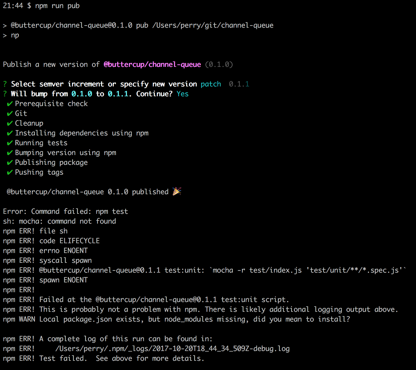 npm install from github wrong package name npm install from github wrong package name