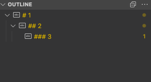 omit the "#" in markdown outline · Issue #154239 · microsoft/vscode ...