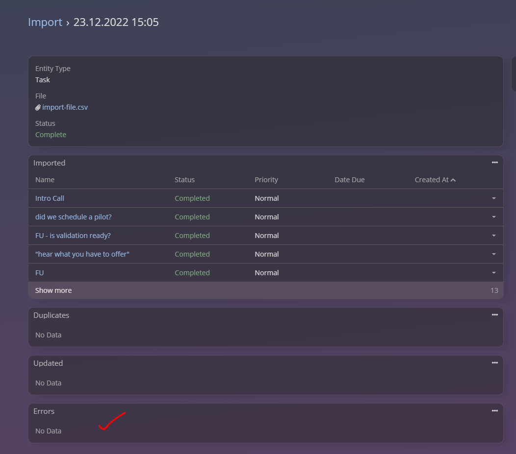 Dates in Task were incorrect after Import · Issue #2540 · espocrm ...