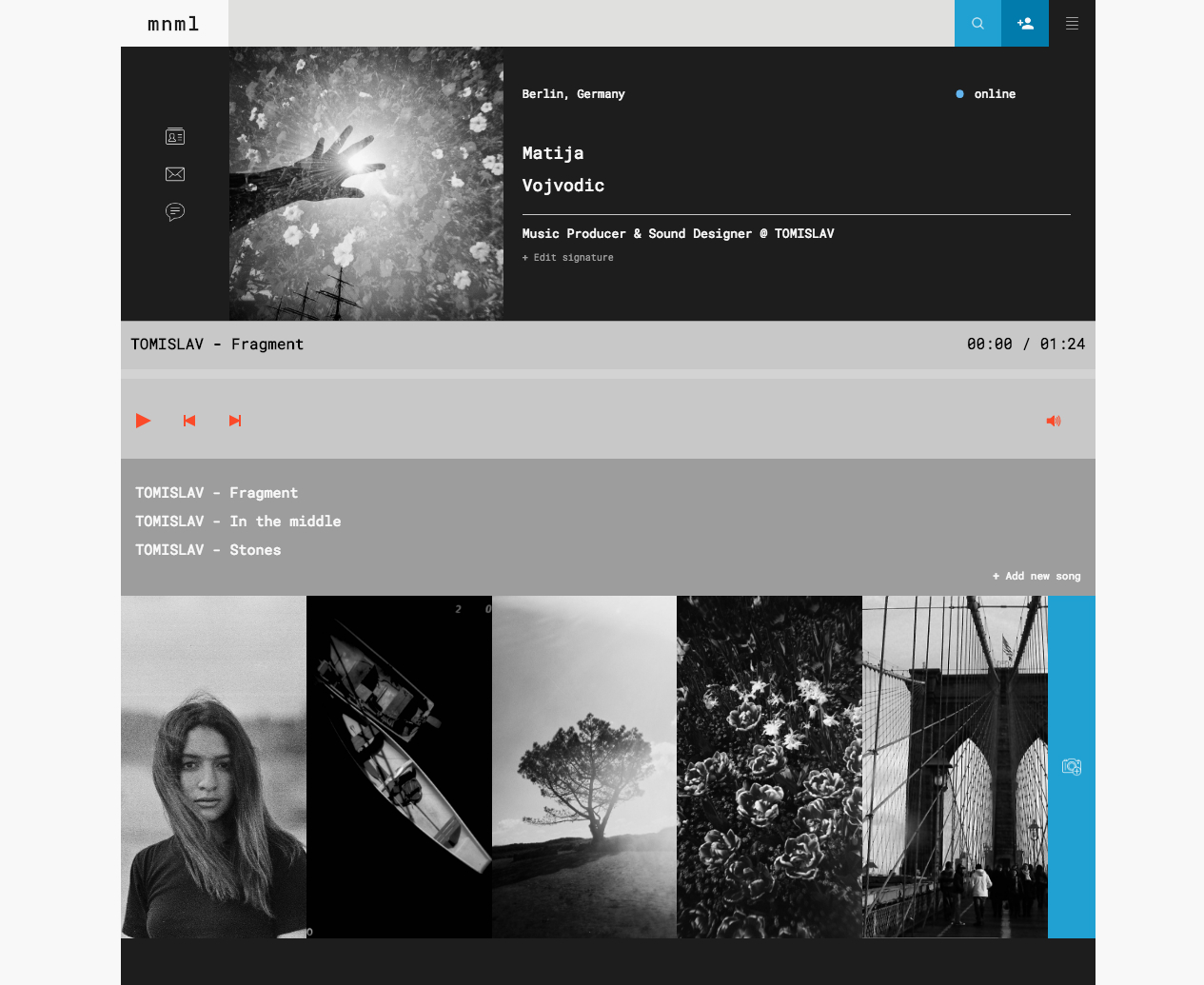 GitHub - initfive/mnml: Minimalist social network built with ReactJS ...