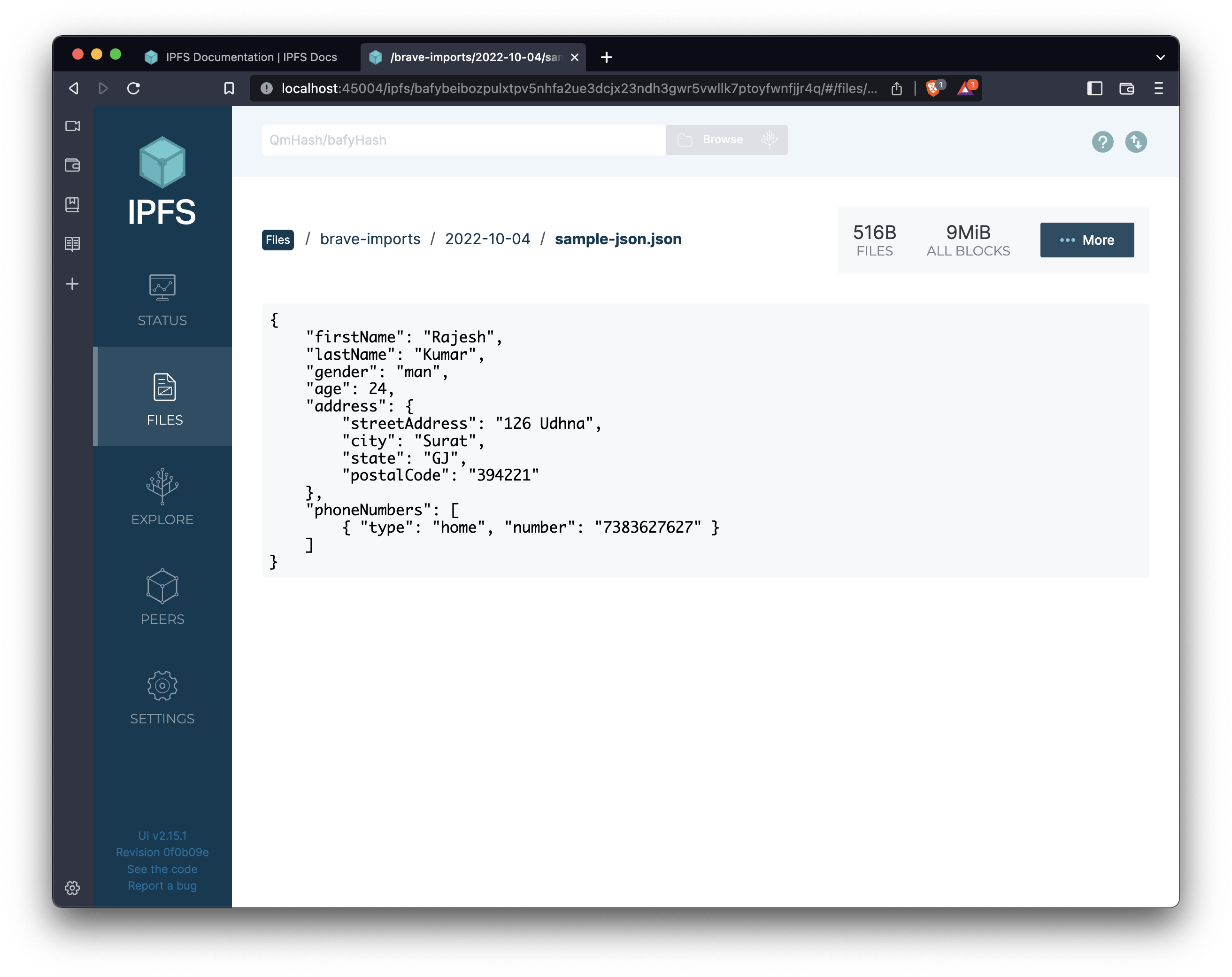 Apply JSON sanitizer to Ipfs · Issue 25284 · brave/bravebrowser · GitHub