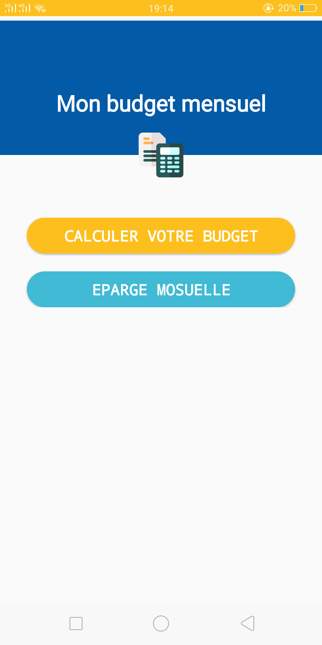 Github sbensarg mon budget calculator app