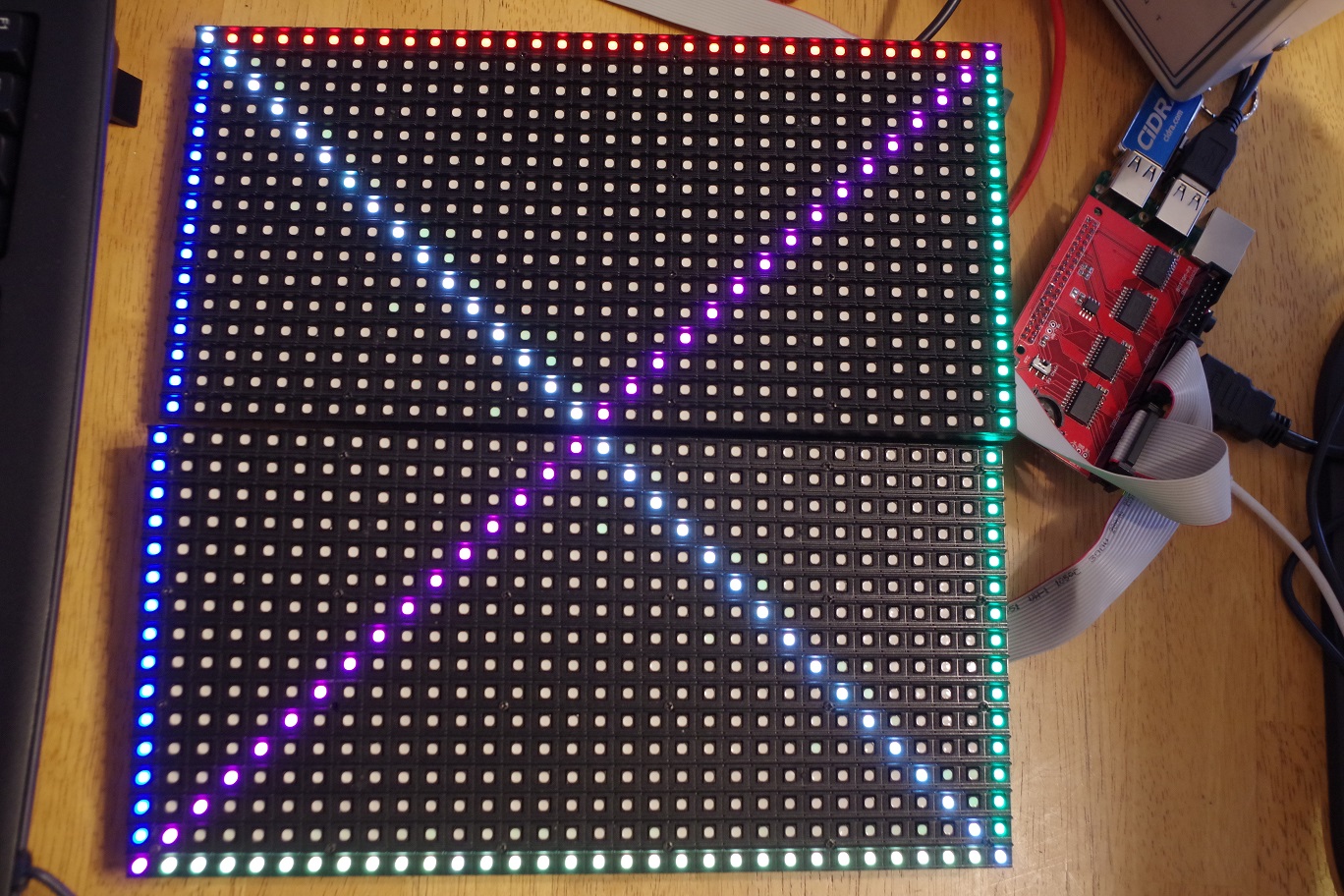 Support for latest rgbmatrix multiplexing · Issue #128 · MLB-LED ...