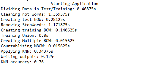 GitHub - I-rocha/KNN-Using-BagOfWords: Knn Applied to text using Bag Of ...