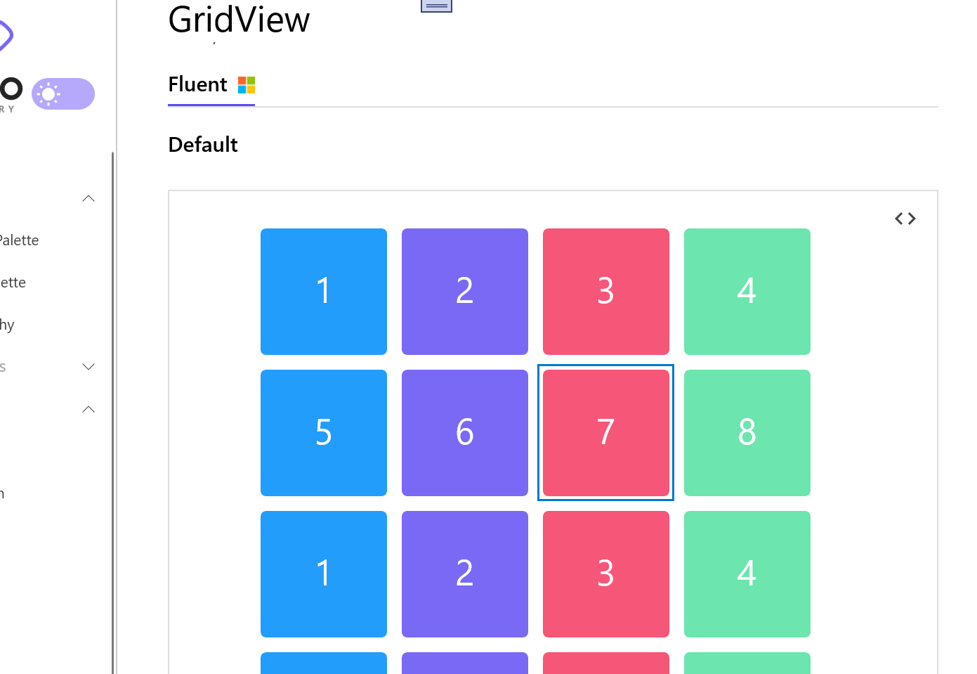 [macOS][GridView] Sample is not fully displayed · Issue 161