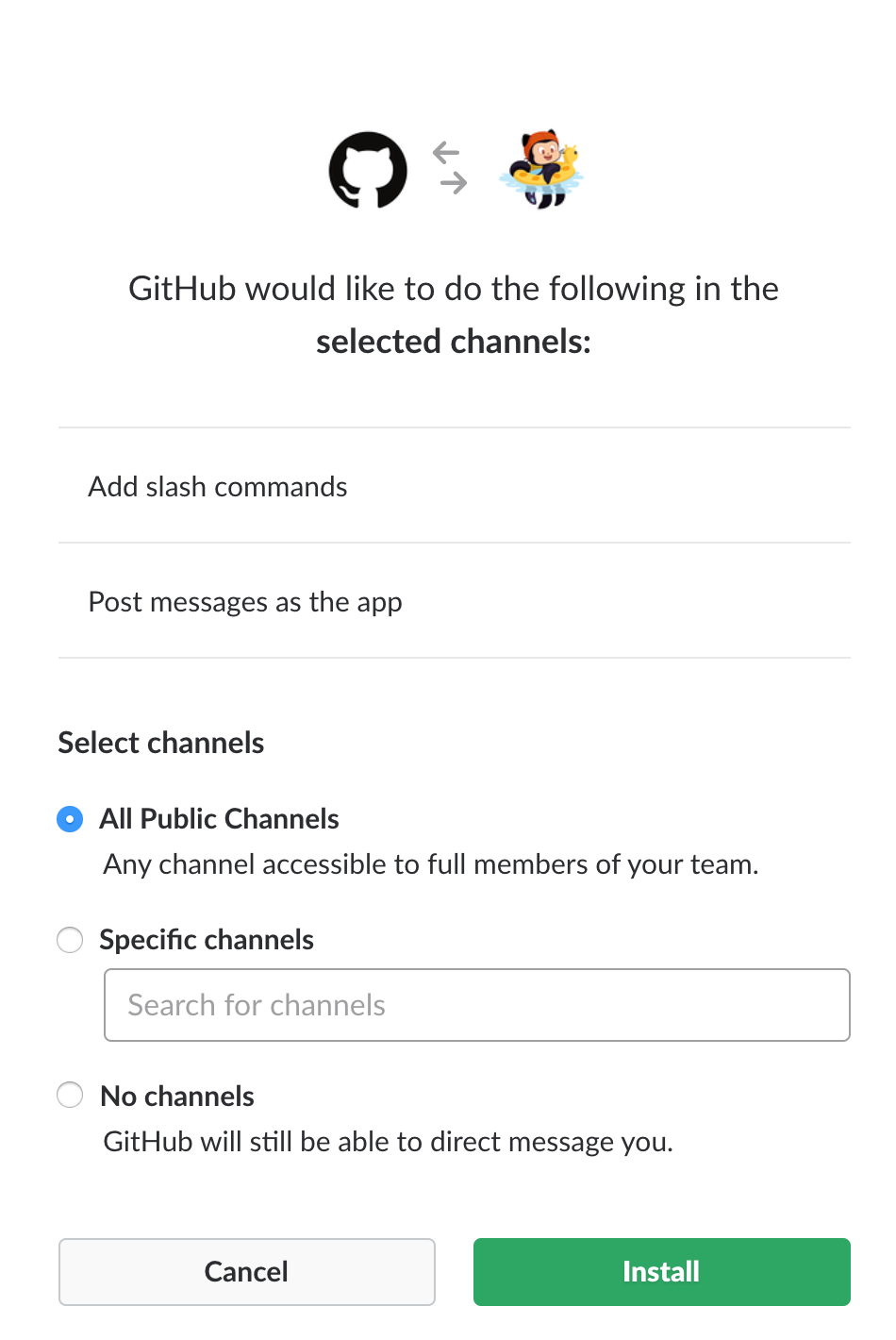  Add new channel integration