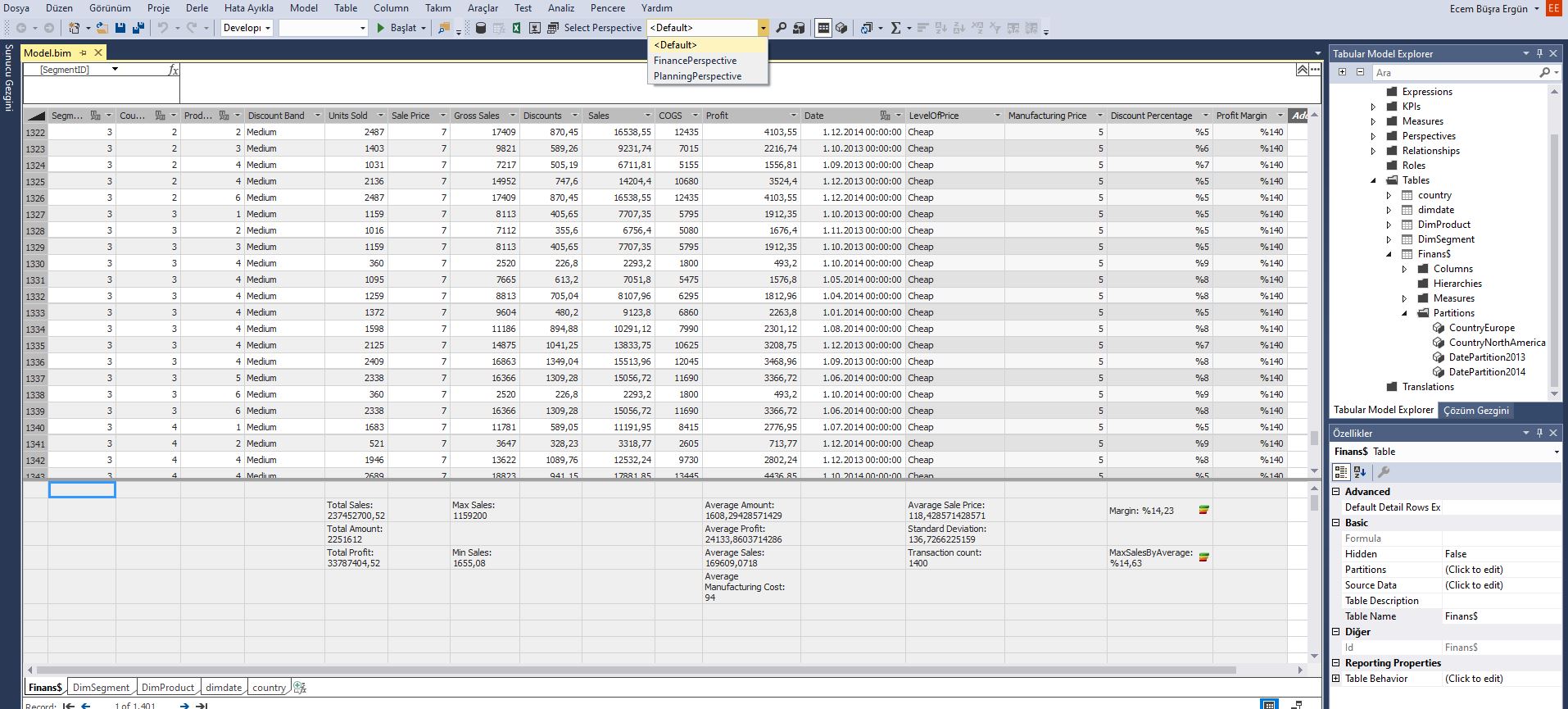 GitHub - ecceembusra/FinanceReport: Sample data warehouse and report ...