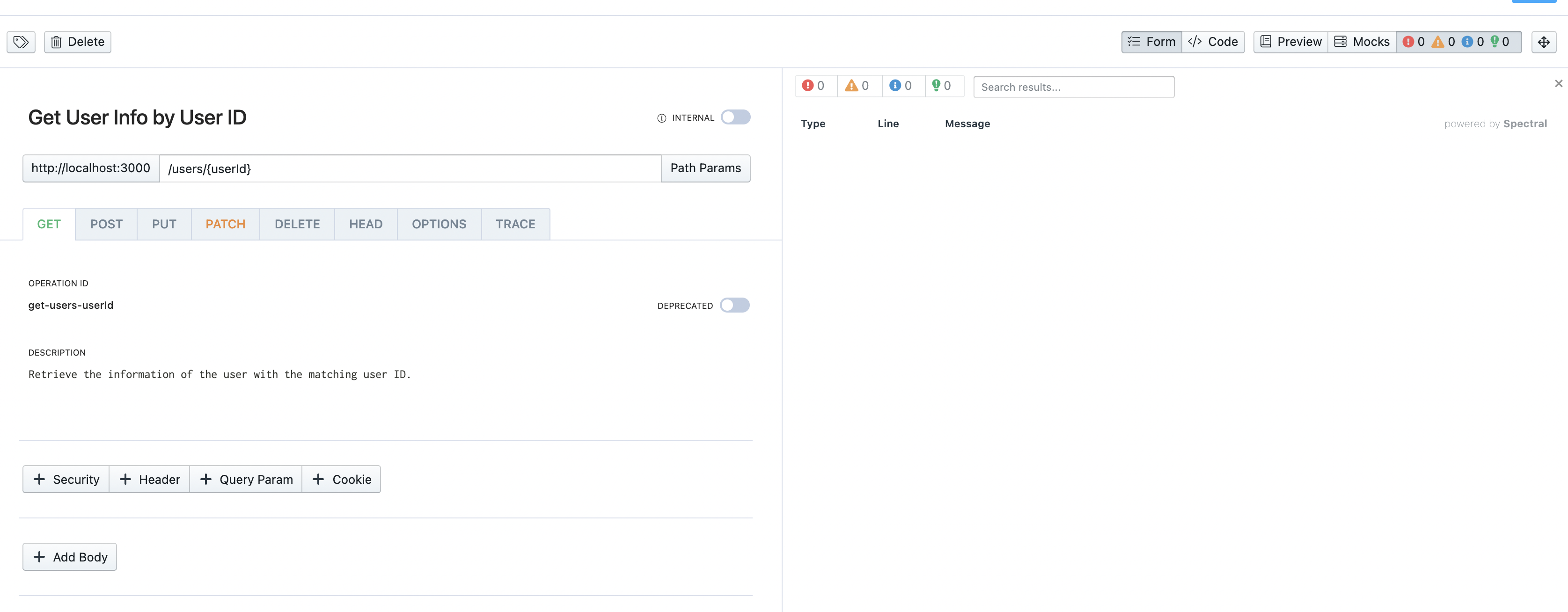 Using the "overrides" feature results in unexpected behaviour in