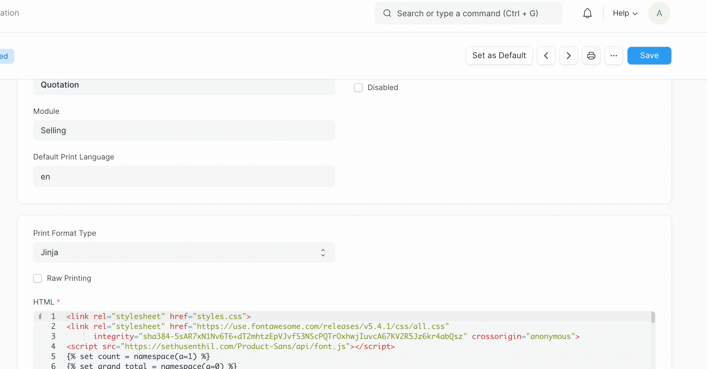 step by step: create rest api sql server database... Print Format saving issue · Issue #18581 · frappe/frappe · GitHub