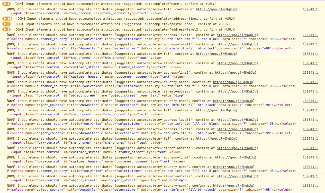 Autocomplete · Issue #115 · dwightwatson/bootstrap-form · GitHub