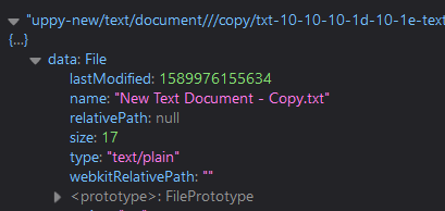 file data