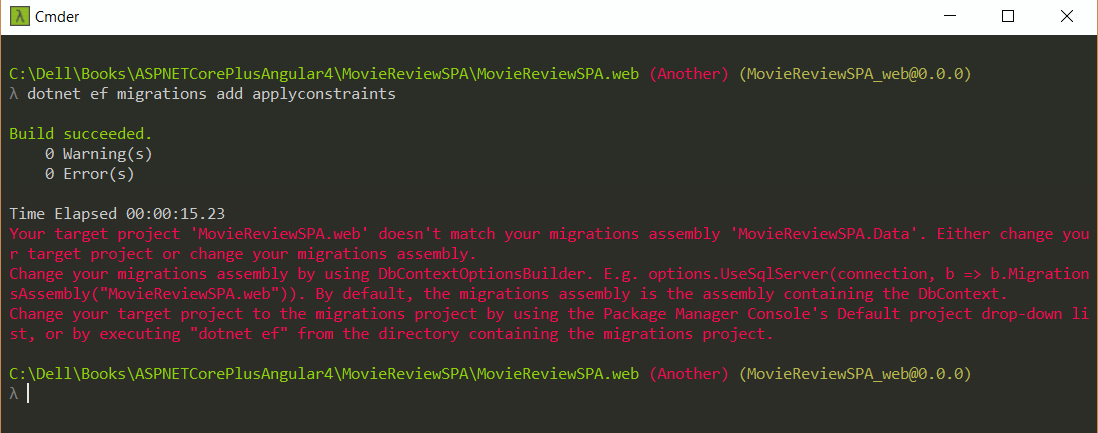 Migration in different assembly than target assembly not happening 2nd ...
