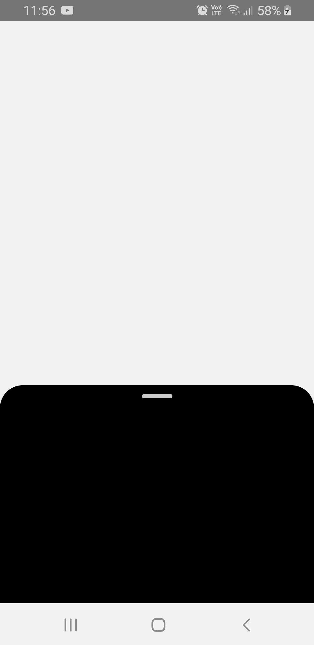 how to limit bottom sheet to specific height without closing it