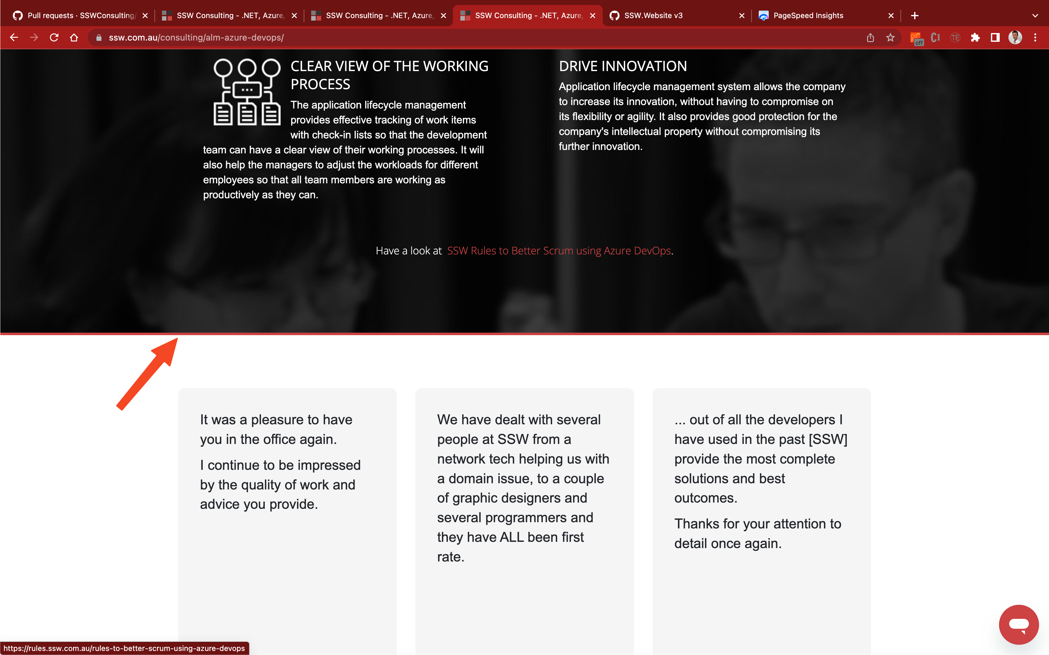 💄 Consulting template - Clean up UI · Issue #69 · SSWConsulting/SSW ...