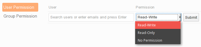 Allow removing (read/read-write) permission for sub-folders · Issue ...