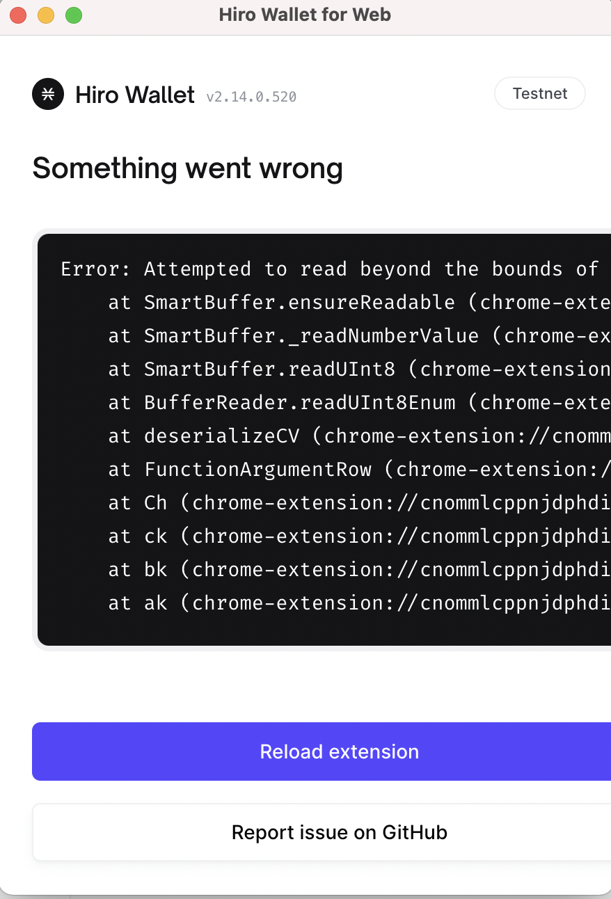 Handle error when cannot convert value into a ClarityValue · Issue ...