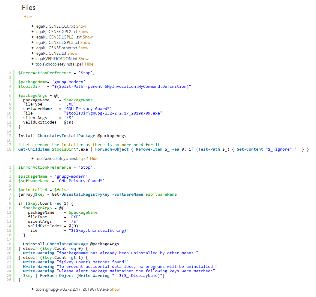 Screenshot_2019-09-21 Chocolatey Gallery GnuPG 2.2.17