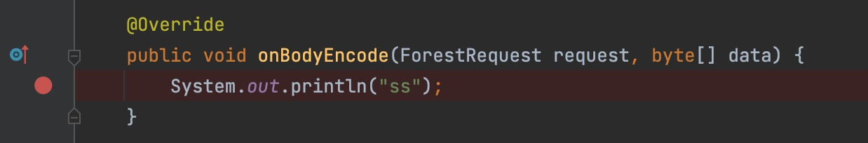 过滤器中请求体系列化后回调函数onBodyEncode不执行 · Issue #113 · dromara/forest · GitHub