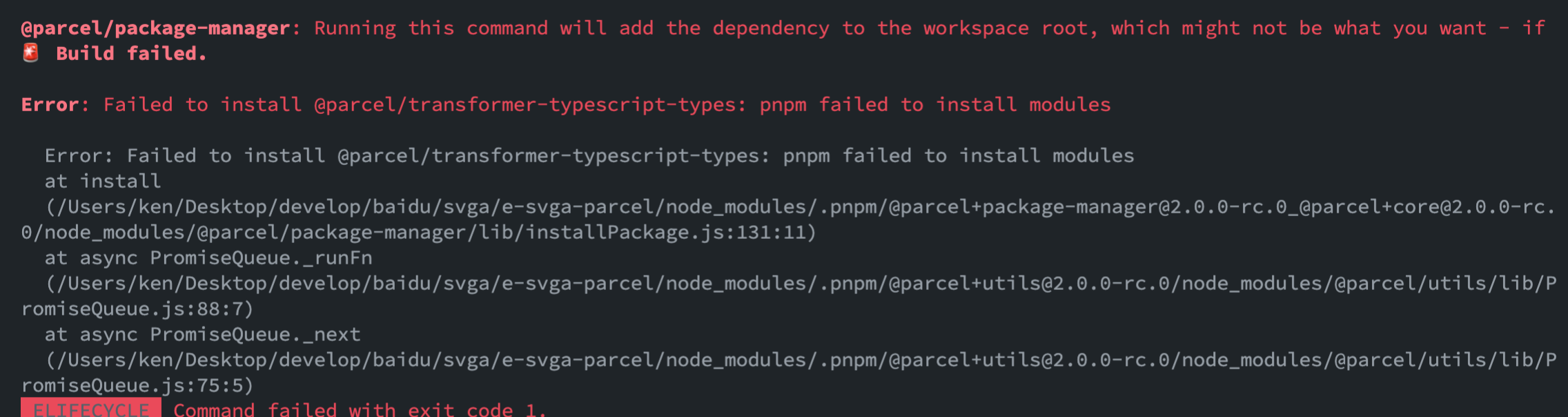 pnpm workspace not work · Issue #7063 · parcel-bundler/parcel · GitHub