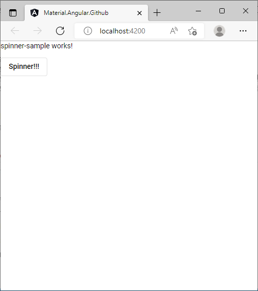 Angular Material Progress spinner 導入 Spinner Qiita
