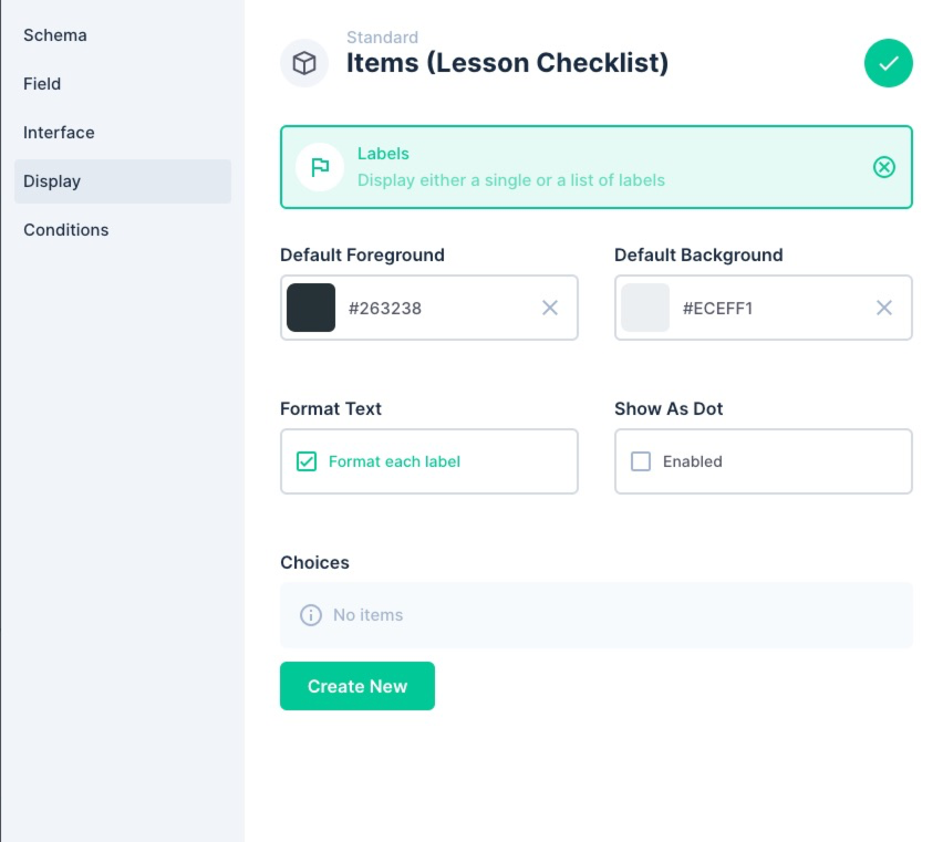 Repeater Field with "Label" Display Causing Interface Error · Issue