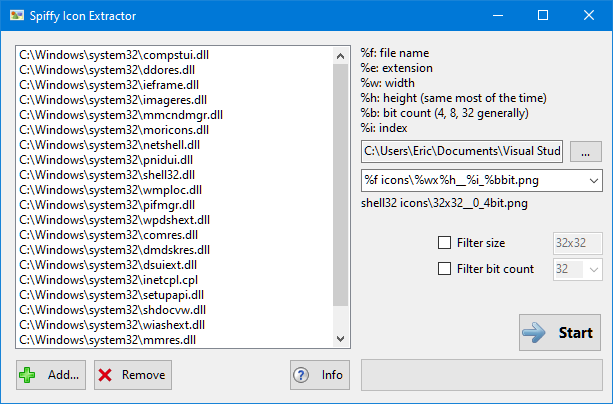 GitHub - dotcomboom/Icon-Extractor: Desktop app for extracting icons as ...