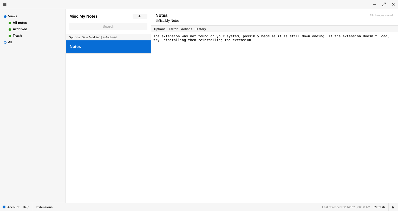 Plus Editor not working on Standard Notes 3.6.1 on Debian 10 (buster ...