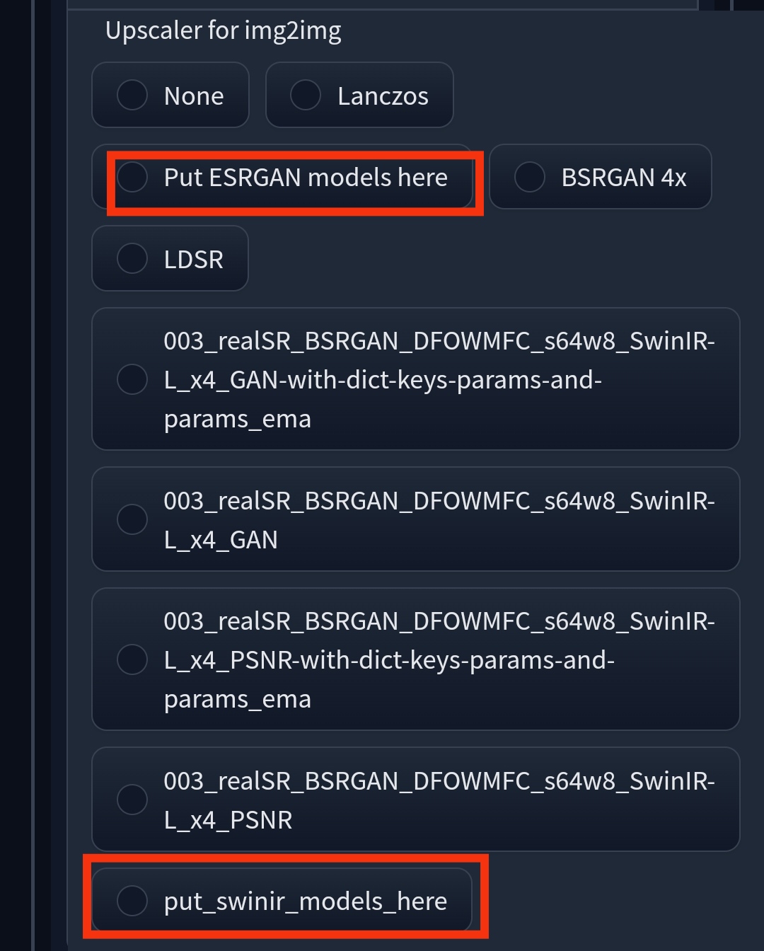 File extension check for upscaling models · Issue #1409 · AUTOMATIC1111 ...