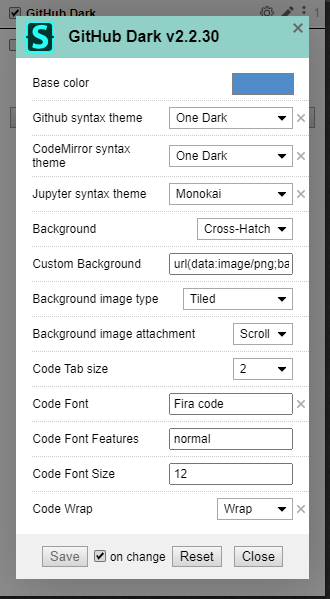 Hide border looks a bit off when using a GitHub dark extension or a ...